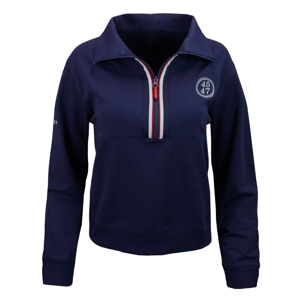 AHEAD USA Women's Caroline 1/4 Zip Pullover Size S